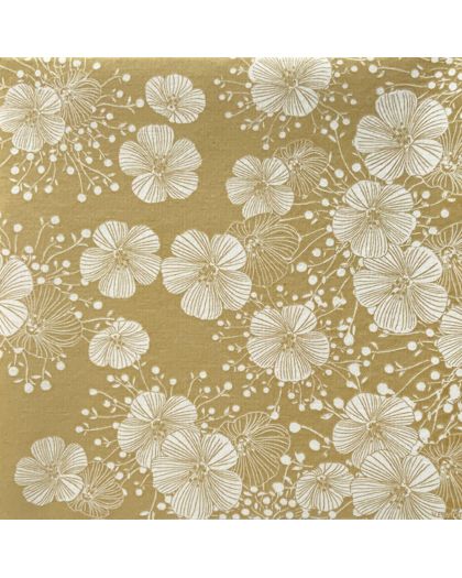 Serviette, 25X25 Perce Neige Or