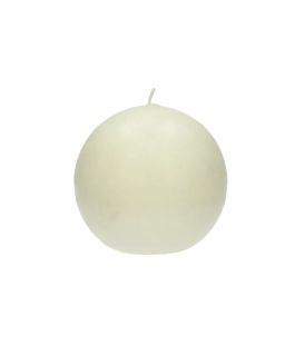 Bougie Boule Ivoire Ø9Cm