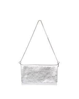 Pochette Cuir Mimosa Couleur Silver Taille 240X10X140Cm