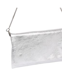 Pochette Cuir Mimosa Couleur Silver Taille 240X10X140Cm