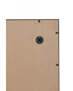 Miroir Refar Noir Mat 120 X 3 X 120Cm