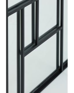 Miroir Refar Noir Mat 120 X 3 X 120Cm