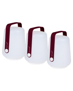 Balad 3 Lampes H12 Cerise Noire