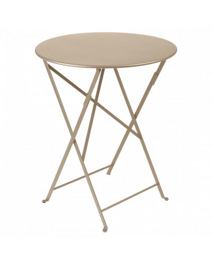 Bistro Table Pliante Ø60 Muscade