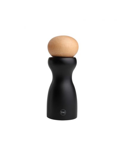 Moulin Poivre Sphere Noire H15 Cm