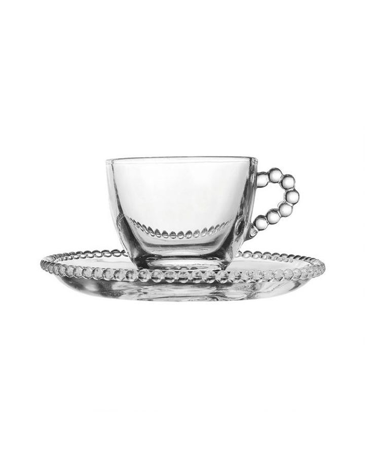 Paire Tasse Cafe Perloa 7.5Cl Verre