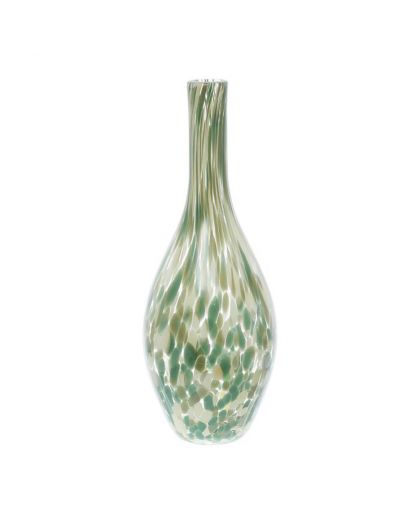 Vase Mancor Vert Ø13.5Xh38.5Cm Verre