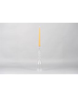 Ritzy Dressbougeoir En Verre Pour Bougie De TableØ11Xh40Cm