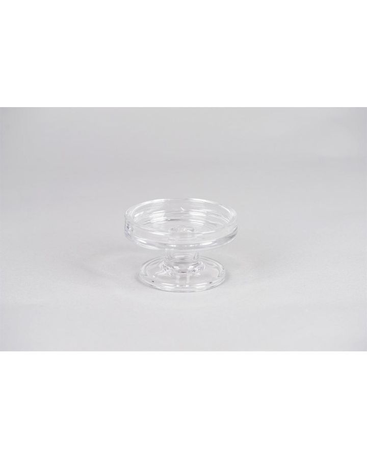 Circuli Bougeoir En Verre Pour Bougie De Table, Bougie Boule Ø12Xh6,8Cm