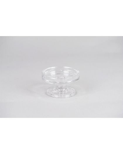 Circuli Bougeoir En Verre Pour Bougie De Table, Bougie Boule Ø12Xh6,8Cm