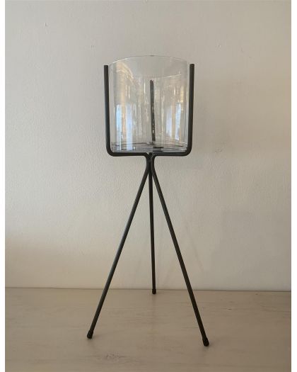  Pied Metal Pour Vase 547465Cm