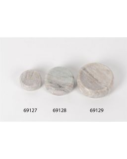  Natural Marble Dessous Pour Bougie SphériqueØ12,5Xh5Cm