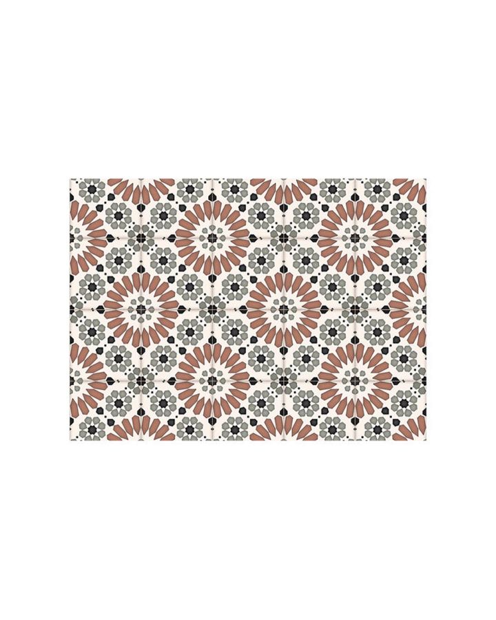 Set De Table Rectangulaire OLA MOSAIQUE TERRACOTAY 33X45Cm