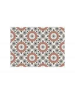 Set De Table Rectangulaire OLA MOSAIQUE TERRACOTAY 33X45Cm