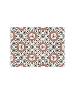 Set De Table Rectangulaire OLA MOSAIQUE TERRACOTAY 33X45Cm