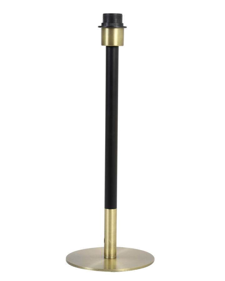 Bronze Antique+Noir Mat Pied De Lampe Ø18X37 Cm Rodrigo Bronze Antique+Noir Mat